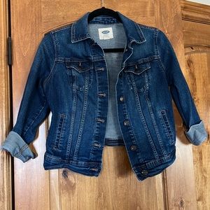 Old Navy Cropped Denim Jacket
